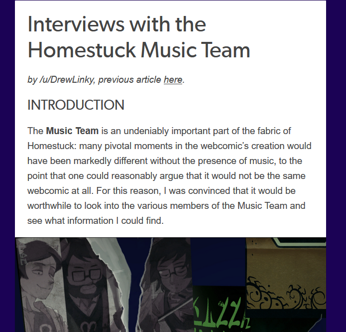 Homestuck is About Literary Theory: Act Four, by An Essay In Seven Acts