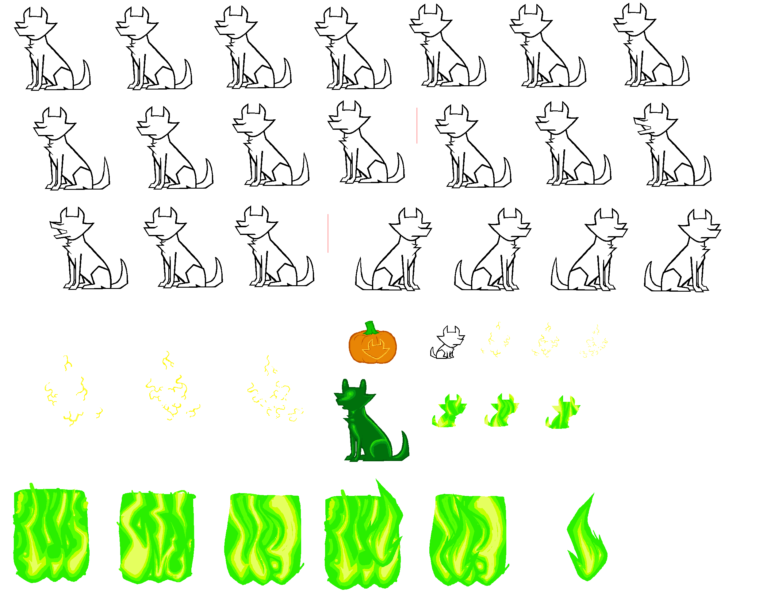 base de sprites de píxeles homestuck