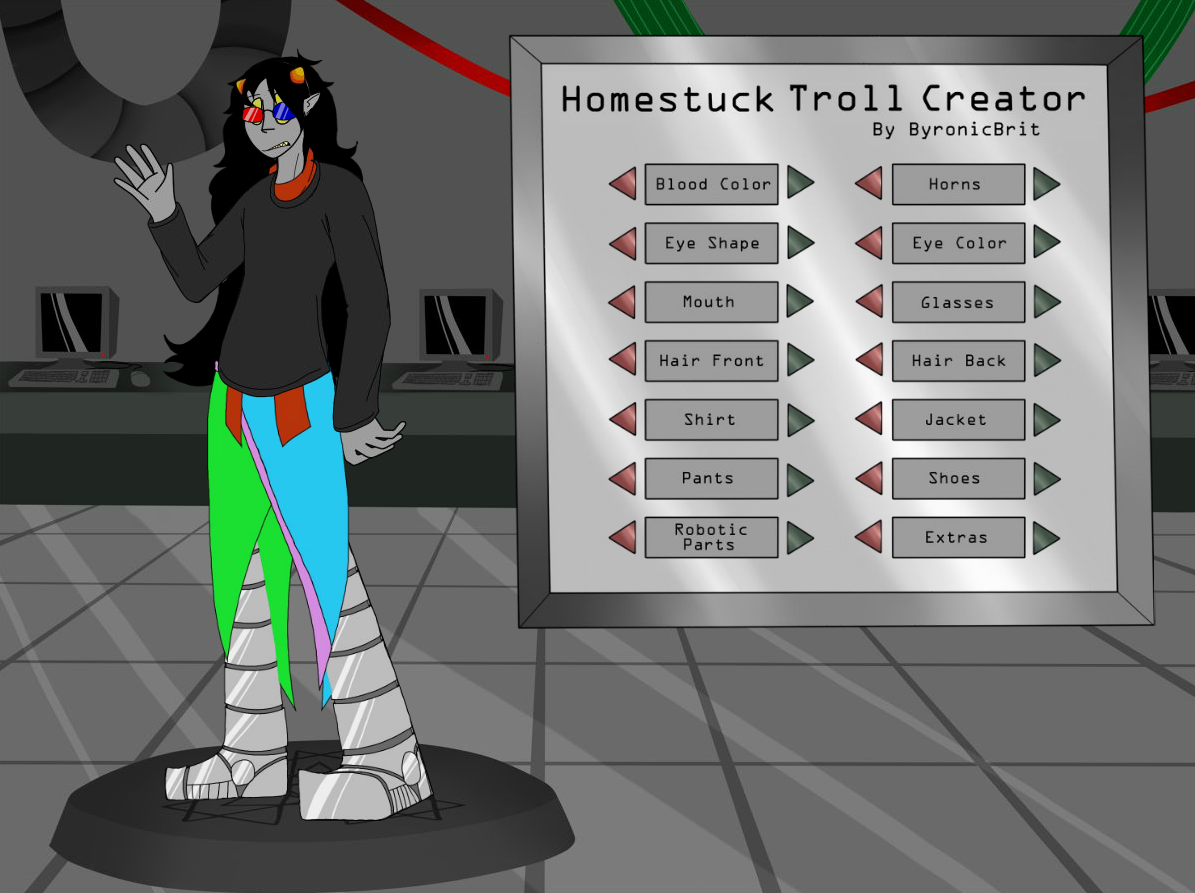Homestuck troll maker
